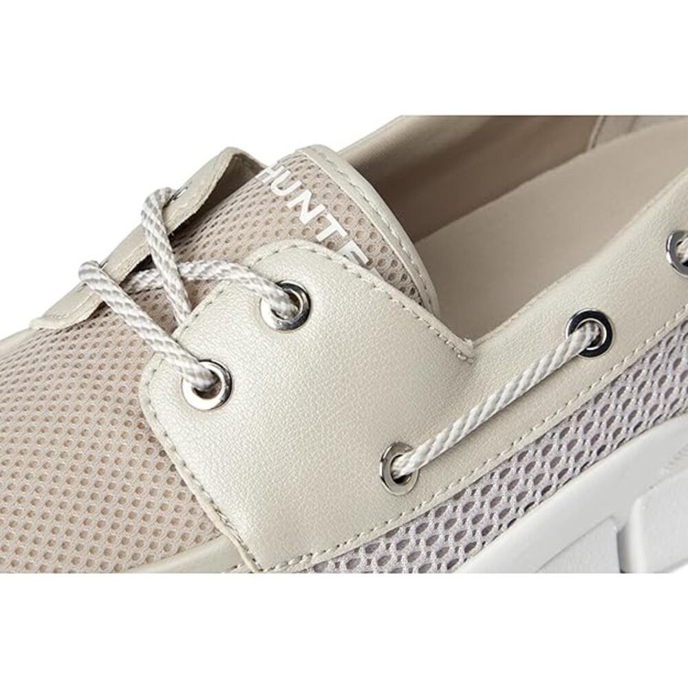 Hunter Women's Sasa Boat Shoe in Silvery Gry/Mesh Size 9 NWT - Picture 4 of 7
